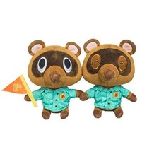 Animal Crossing New Horizons Tommy Timmy Plush Doll Stuffed Toy w/Tracking NEW