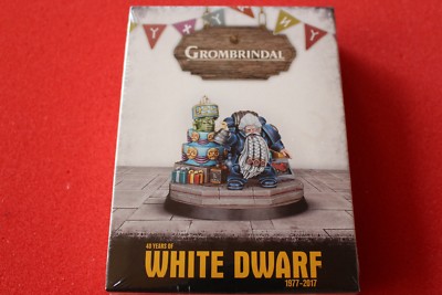 Warhammer Grombrindal The White Dwarf 2017 40 Years Box Limited Edition BNIB New