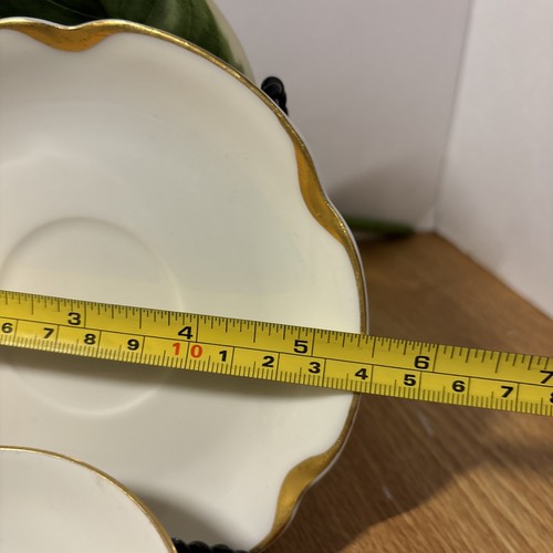 Haviland France Limoges Silver Anniversary Cup & Saucer 1a No Chips Or Cracks - Picture 7 of 8