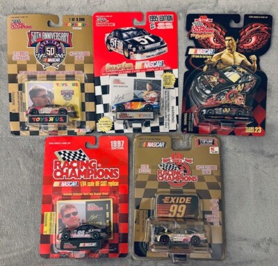 Jeff Burton 1995-99 Racing Champions 5-car lot NASCAR 1/64 diecast NIB