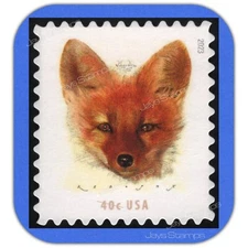 2023  RED FOX  -Mint-Genuine-  Stamp taken from BCA Pane  with New Mount  #5742
