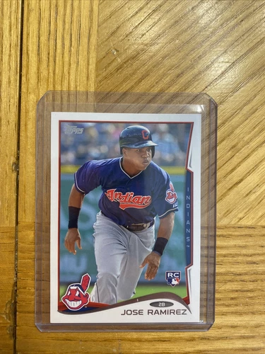 2014 Topps - #424 Jose Ramirez (RC)