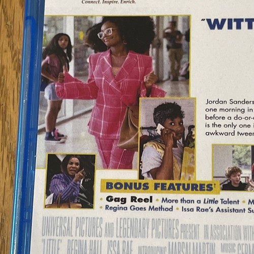 Little Blu-ray Regina Hall Issa Rae Ex Library Disc Great Shape Bonus Features - Picture 4 of 7