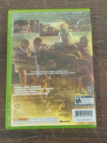 Gears of War 3 (Xbox 360, 2011) Tested - Picture 3 of 5