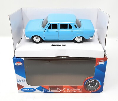 Welly 1:36 Skoda Favorit, Octavia, S100 DieCast Various Colours to