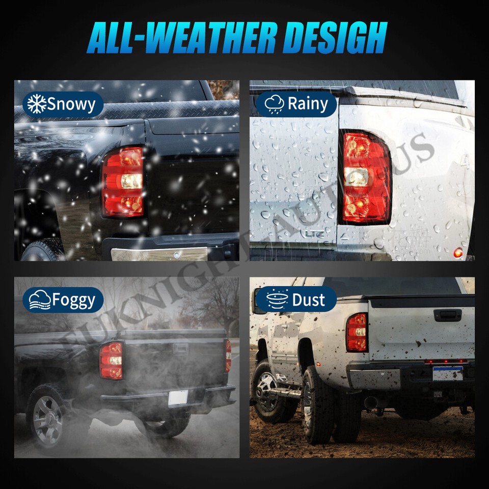 Tabla De Ancho De La Parte Trasera De Chevy 07 18 Silverado/Sierra - Foto 3