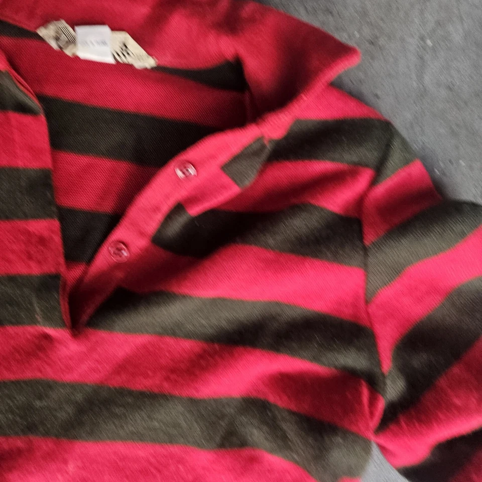 Mujer Freddy Krueger Disfraz Vintage Vestido Halloween Foto 3 de 4