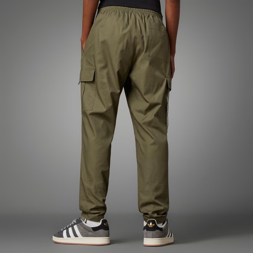 ● ADIDAS Originals ● SAT CARGO PANTS ★25SS Size L- ADIDAS Originals Men's Summer Cargo Pants, Olive