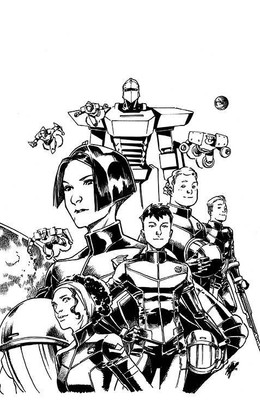 MECH CADETS #1 VARIANT CVR G UNLOCKABLE (ONE PER STORE) VARIANT MIYAZAWA BOOM! S