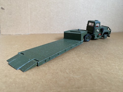 Corgi Major Toys Mack Military Truck Army Transpoter, Die Cast, Rare, Green. - Picture 4 of 10