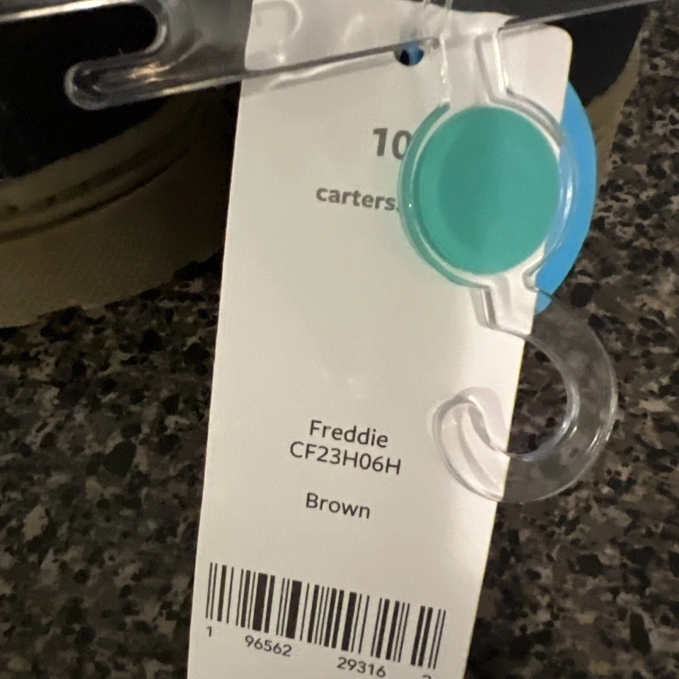 EUC Carter's Boys Freddie Duck Boot Tan/Navy Infant Toddler Size 10New No Box - Image 3 of 4