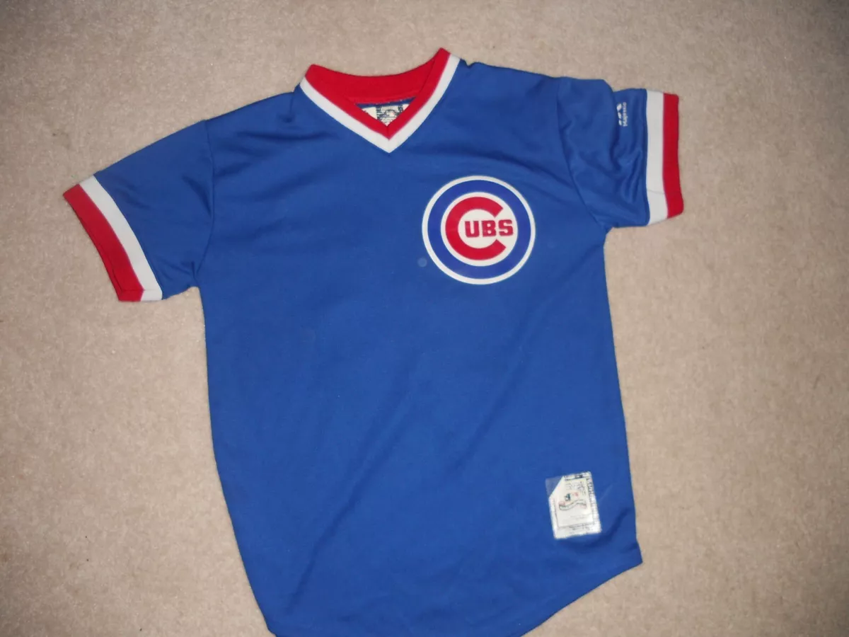 Chicago Cubs Jersey #23 Ryne Sandberg Majestic Cooperstown Collection 1980s  Yout