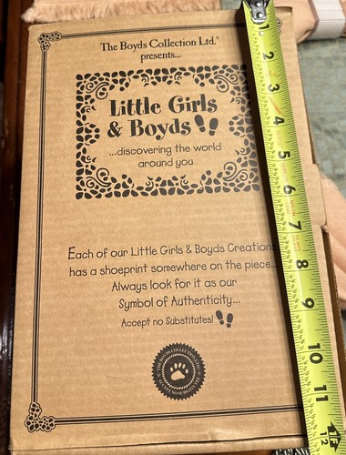 New Little Girls & Boyds Doll Collection. Stacie, Doll 4710V.With Box - Picture 24 of 24
