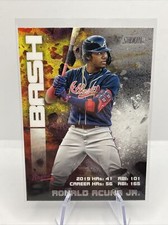 2020 Stadium Club Bash and Burn #BAB1 Ronald Acuna Jr. Braves
