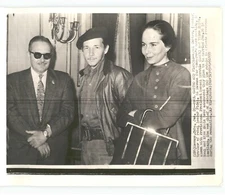RAUL CASTRO Brother CUBA President Fidel Castro HAVANA Vintage 1959 Press Photo