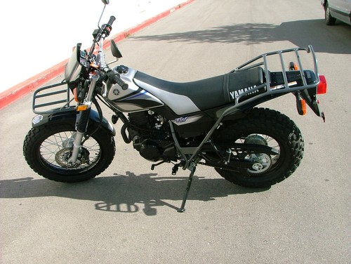 Yamaha TW200 Rear Motorcycle Rack - Picture 4 of 4
