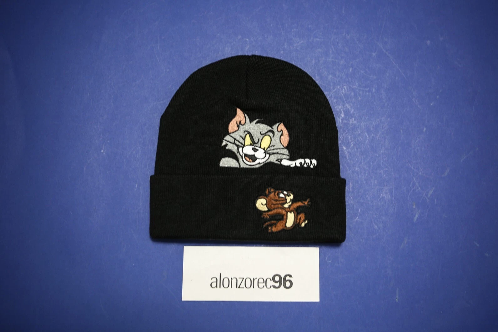 Supreme noir Tom & Jerry Beanie MBGH