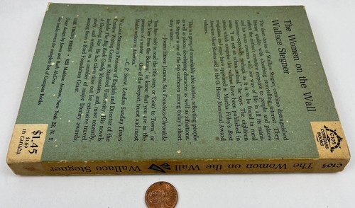 1962 Wallace Stegner the Women on the Wall Compass Books Edition C105 - Picture 3 of 5