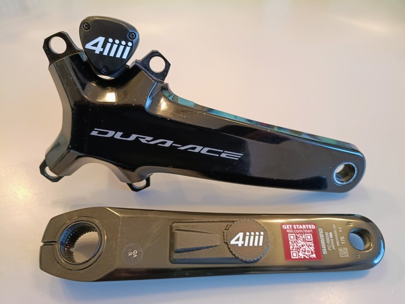 🥇 DUAL 4iiii Shimano Dura Ace R9200 Power Pro Giant Meter Stages Chainset Crank