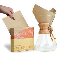 Coffee Filters, 5-13 Cups, for Pour-Over Coffee Makers, 50 Pcs | Convenient