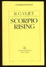 R G VLIET / Scorpio Rising Uncorrected Proof 1st 1985
