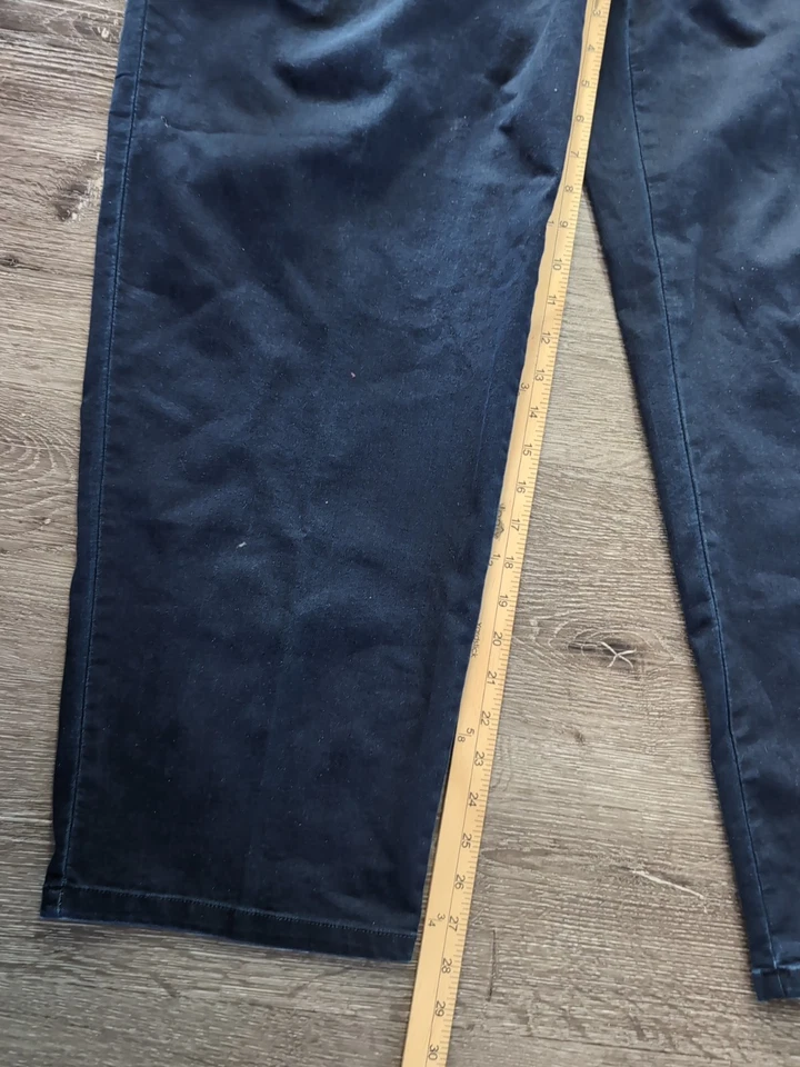 Just My Size Jeans 4x Pull On Elastic Waist Dark Wash - Image 4 of 4