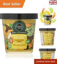 Organic Mango Sugar Sorbet Body Scrub - Instant Renewal & Hydration 450ml