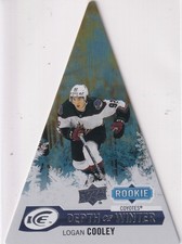 23/24 UD ICE LOGAN COOLEY DEPTH OF WINTER RC ROOKIE INSERT #36