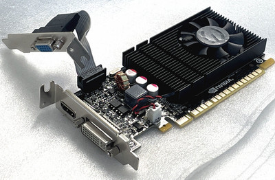EVGA NVIDIA GeForce GT730 2GB DDR3 PCI-E HDMI DVI VGA Video Grafikkarte