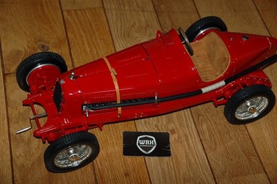 POCHER ALFA ROMEO MONZA red 1:8 UNIQUE !! SEE INFO !! look at pictures UPGRADED