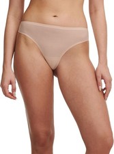 Chantelle Womens SoftStretch Tanga - Beige, One Size