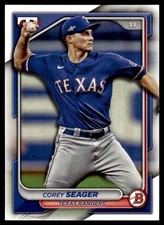 Corey Seager 2024 Bowman #24 Texas Rangers 29371 Baseball Card