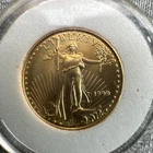 United States Mint American Eagle 1999 $5 Gold Coin 1/10 oz 0.9167 Fineness
