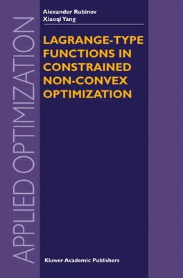 Xiao-Qi Yang (u. a.) | Lagrange-type Functions in Constrained Non-Convex...