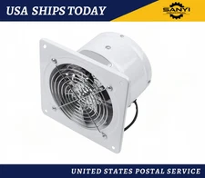4” 6” 7” 8” 10” Square Exhaust Fan Ventilation Wall-Mounted Extractor Blower