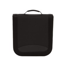 Amazon Basics Porta 128 CD/DVD in nylon colore Nero
