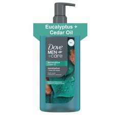 DOVE MEN CARE Body Wash Eucalyptus Cedar Oil Plant Based Body Wash for Men, 26oz