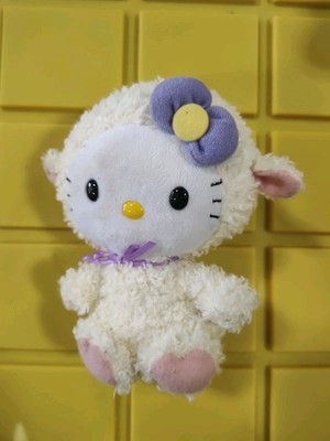 Ty Beanie Baby Hello Kitty Plush - Easter Lamb Costume 6'' 16cm Style # 40949 C35