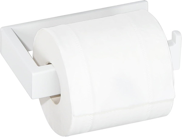 Toilettenpapierhalter Ohne Bohren Toilettenpapierhalter Weiß Klopapierhalter Sel-image