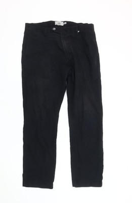 Marks and Spencer Herrenhose schwarz gerade 32