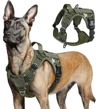 Tactical Dog Harness For Large Dogs No Pull Military Service Vest Adjustable