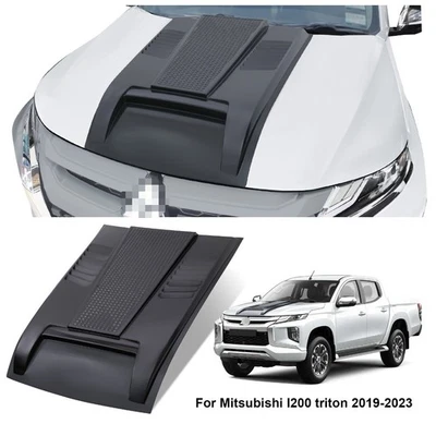 Rajout de capot en Pour Mitsubishi L200 2019-2023 Scoop De Capot Écope de Capot - Photo 1/4