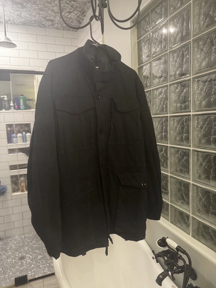 Chaqueta de Campo G-STAR Raw Falco Lona Estilo Militar Para Hombre Talla XXL Azul Marino Foto 2 de 4