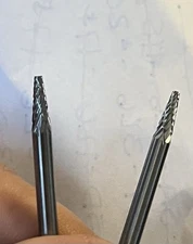 McMaster-Carr SM-41 Double Cut Pointed Tapered Cone Carbide 1/4 Shank