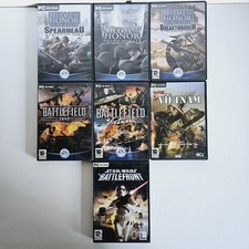 PC CD-ROM Games Job Lot Bundle Medal Of Honor Battlefield Star Wars Battlefront