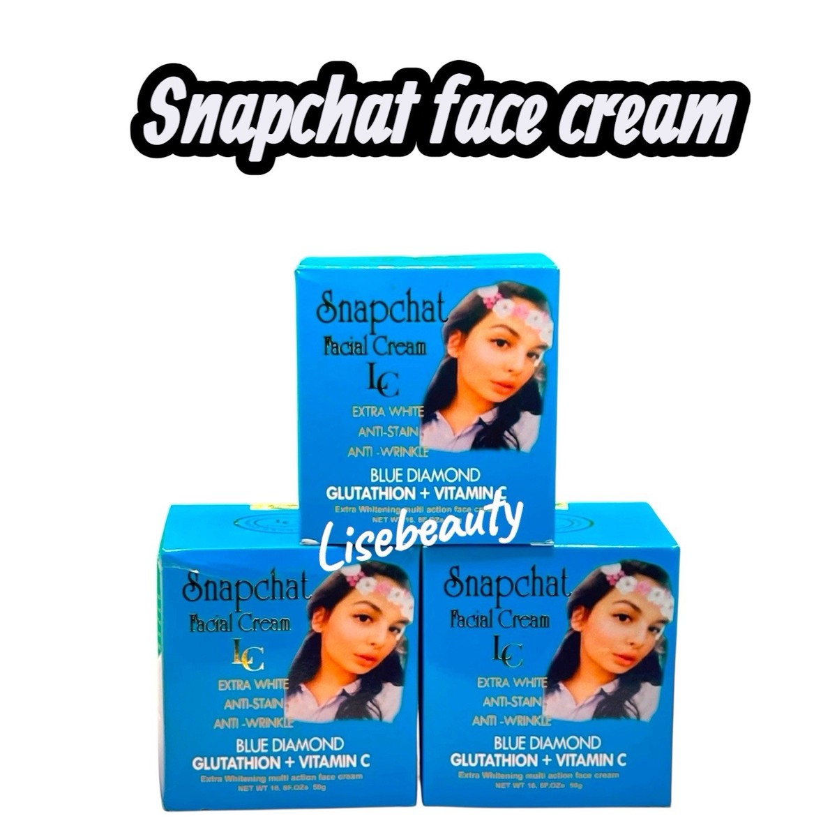 glutathione cream original ORIGINAL SNAPCHAT FACE CREAM BLUE DIAMOND EXTRA WHITENING GLUTATHIONE X1