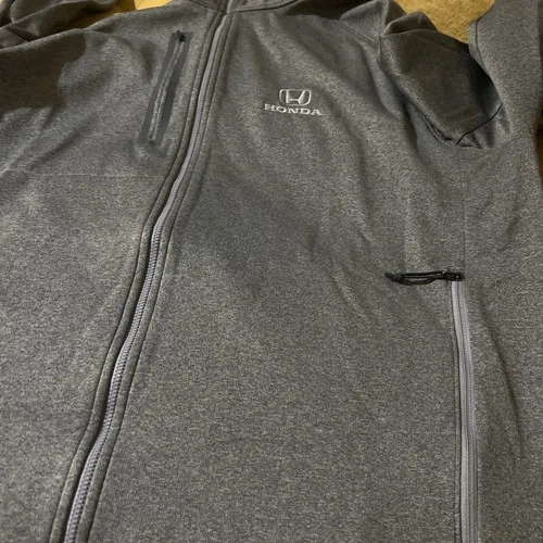 Honda Dealership Shirt North Face Fleece Mens 2XL Full Zip Pockets Free 🎁 Flaw image 14