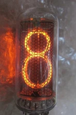 IN-18 Large Nixie Tube for Clock Same Date Codes Brand New Tested 1 Piece Lot