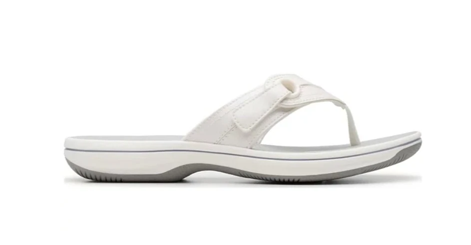 Free Shipping! New! Clarks Cloudsteppers Breeze Reyna Flip-Flop Sandals - Изображение 2 из 4