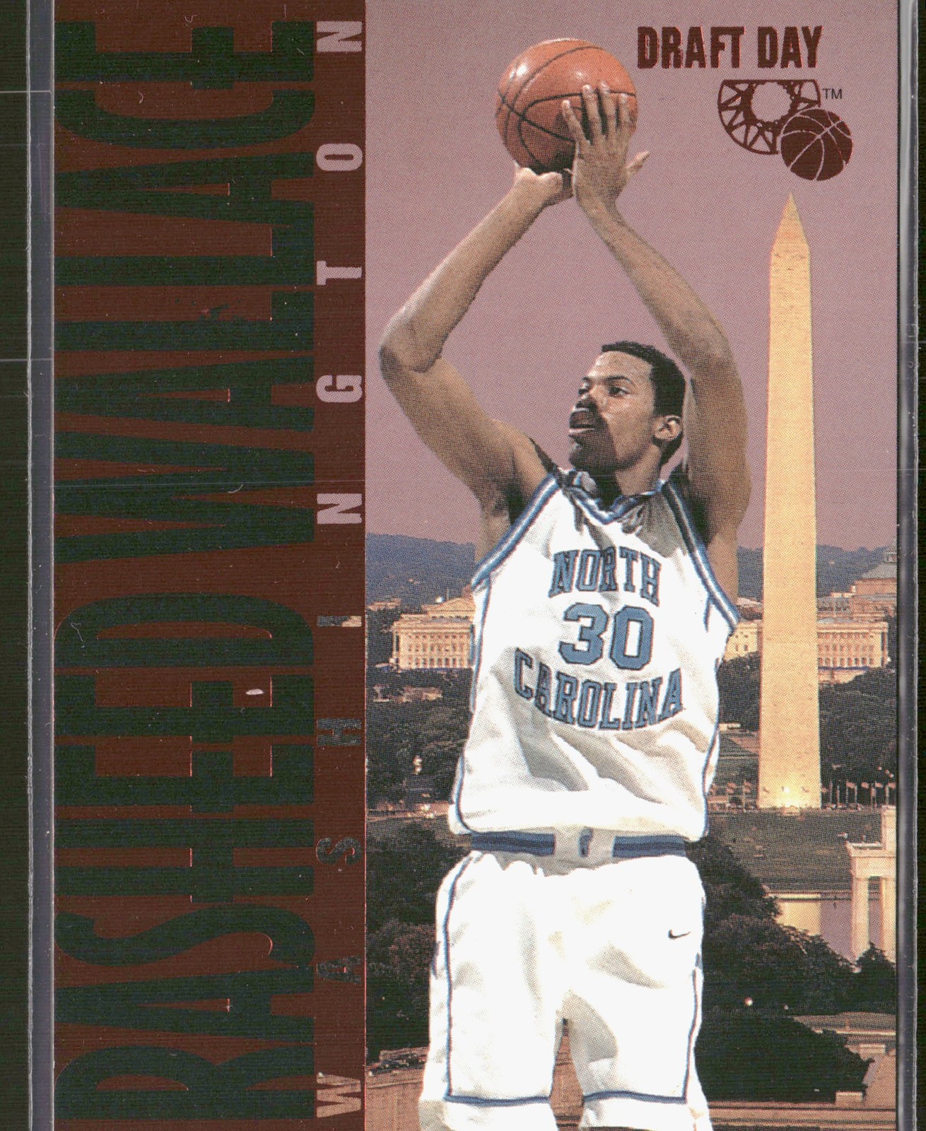 1995 Classic Rookies #6 Rasheed Wallace Draft Day 0